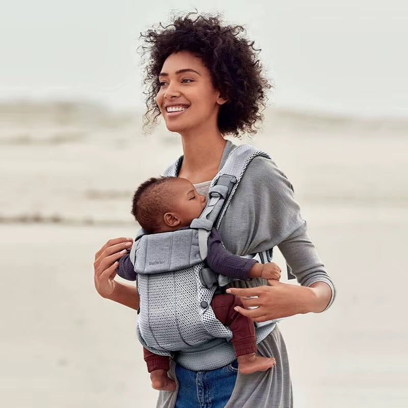 Ergonomic Baby Carrier – Breathable 3D Mesh (Newborn to Toddler)