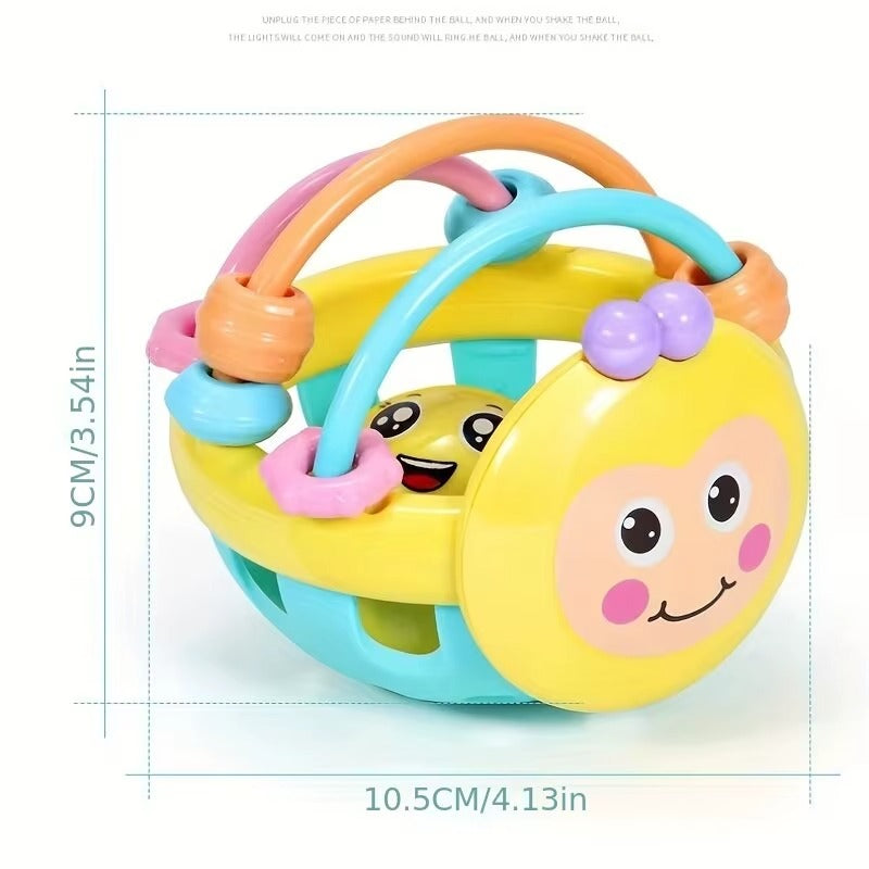Baby Sensory Rattle Ball Toy (0–12 Months)