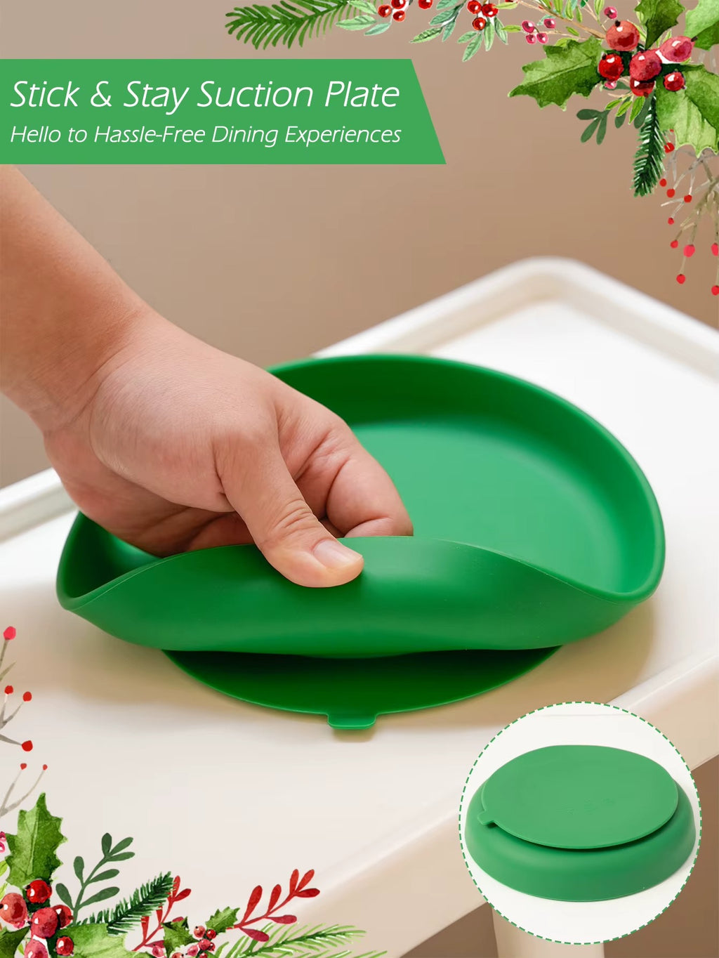Silicone Baby Suction Plate – BPA-Free & Non-Slip