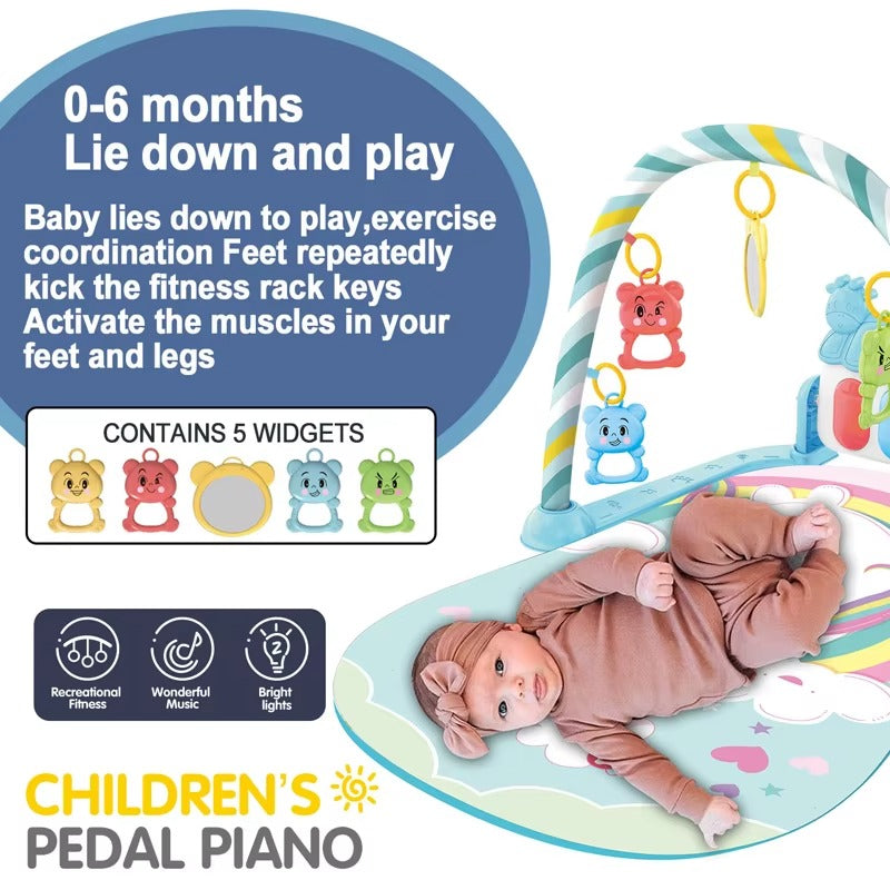 Baby Musical Play Mat & Activity Gym (0–36 Months)