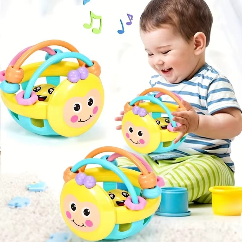 Baby Sensory Rattle Ball Toy (0–12 Months)