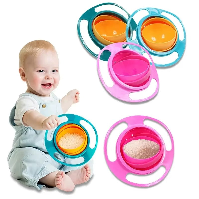 360° Spill-Proof Baby Gyro Bowl