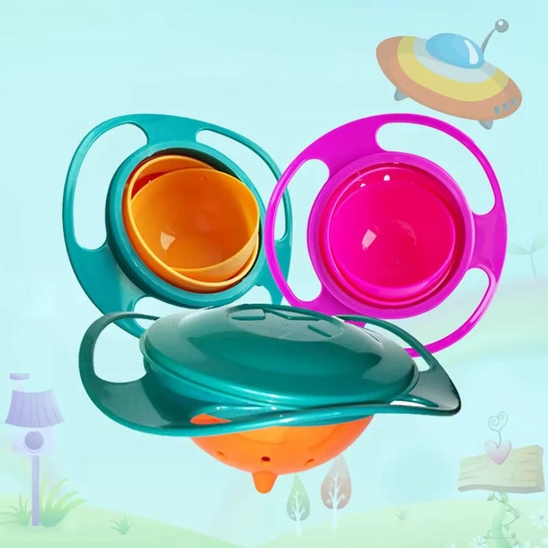 360° Spill-Proof Baby Gyro Bowl